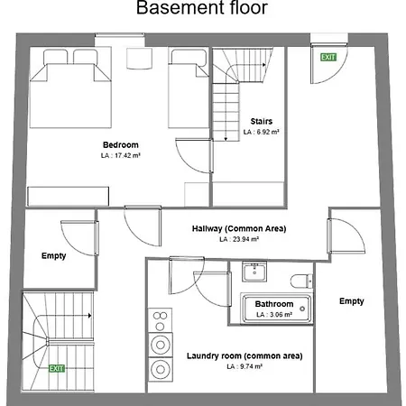Apartment Spacious With Terrace & Parking